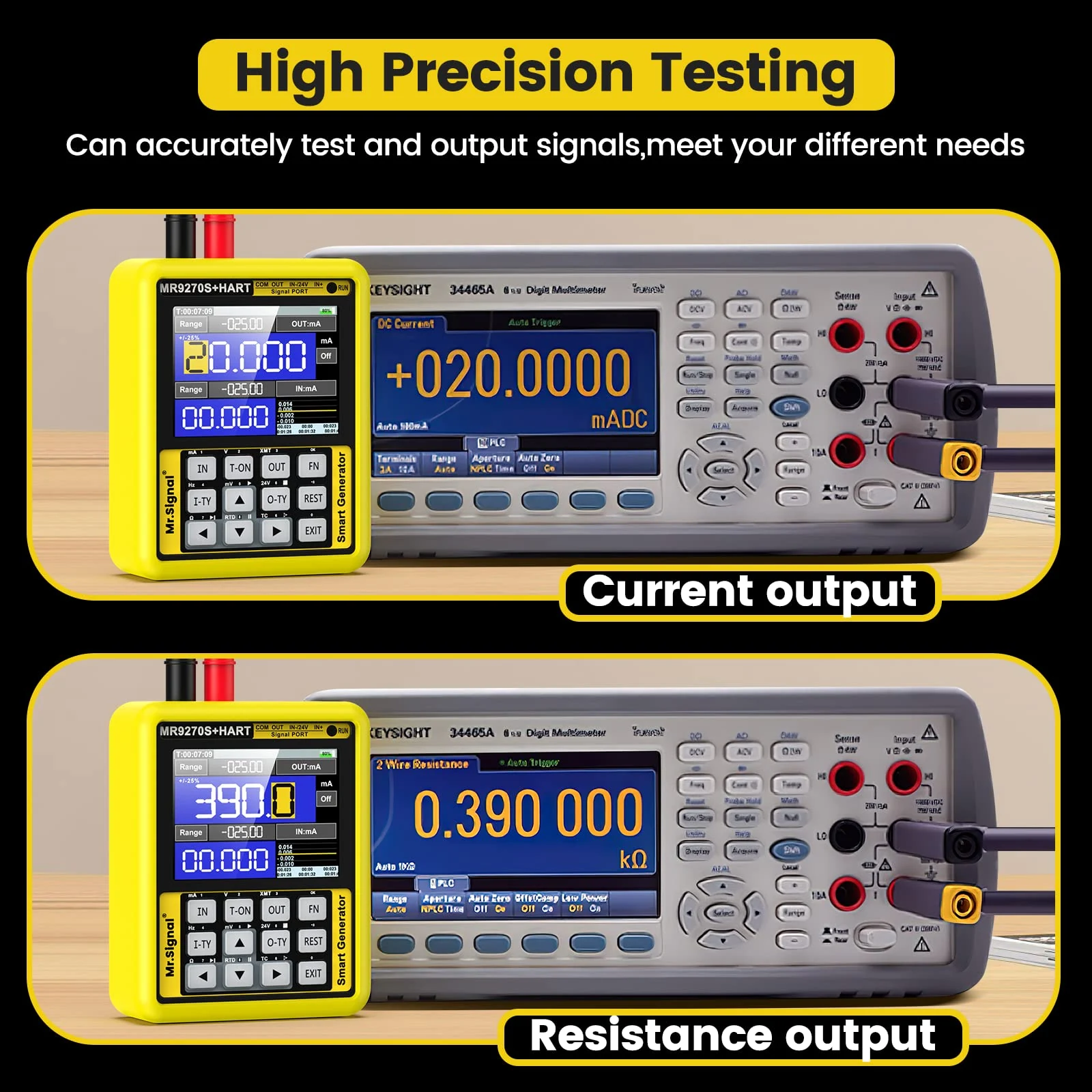 Seesii MR9270S HART signal generator high precision current and resistance output testing